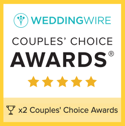 WeddingWire Couples' Choice Awards - x2 Couples Choice Award Winner